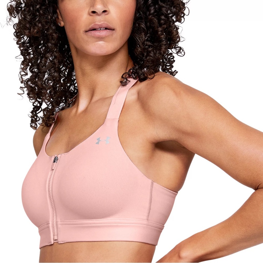 Under Armour Eclipse High Impact Front Zip Sports Bra, 36DD